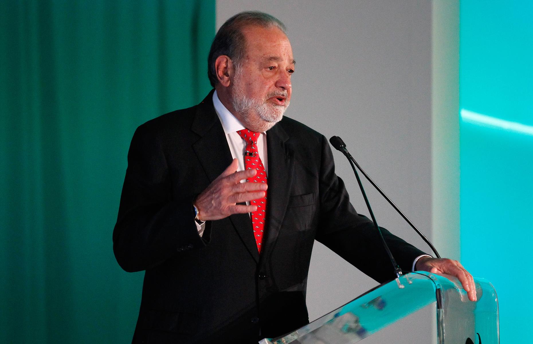 Carlos Slim, $67.1 billion (£51.4bn)